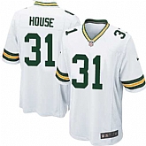 Nike Men & Women & Youth Packers #31 House White Team Color Game Jersey,baseball caps,new era cap wholesale,wholesale hats